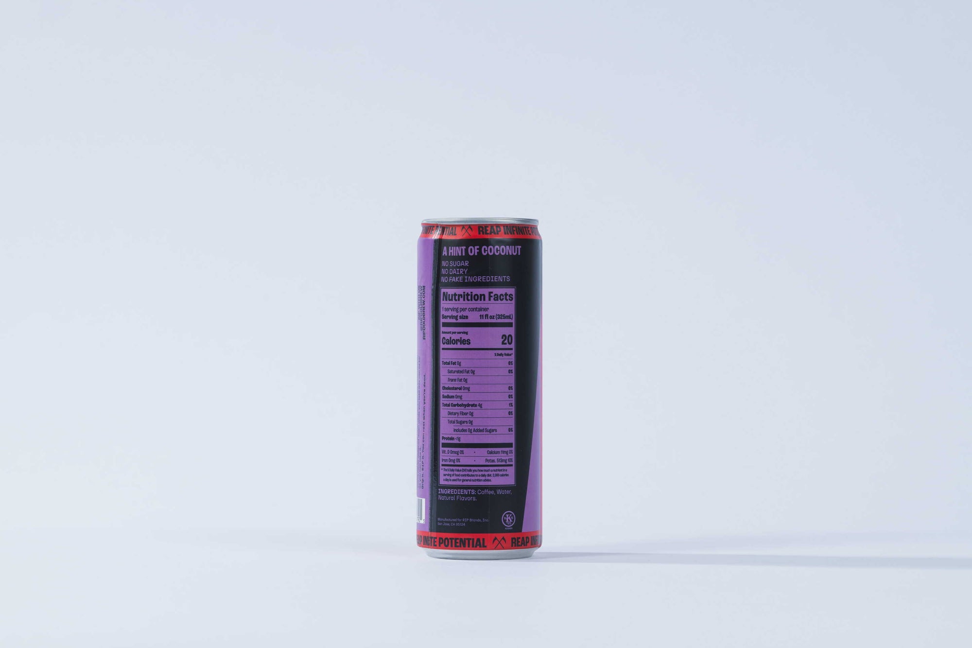 RIP COLD BREW - TOASTED COCONUT FLAVORED BLACK (12 Pack)