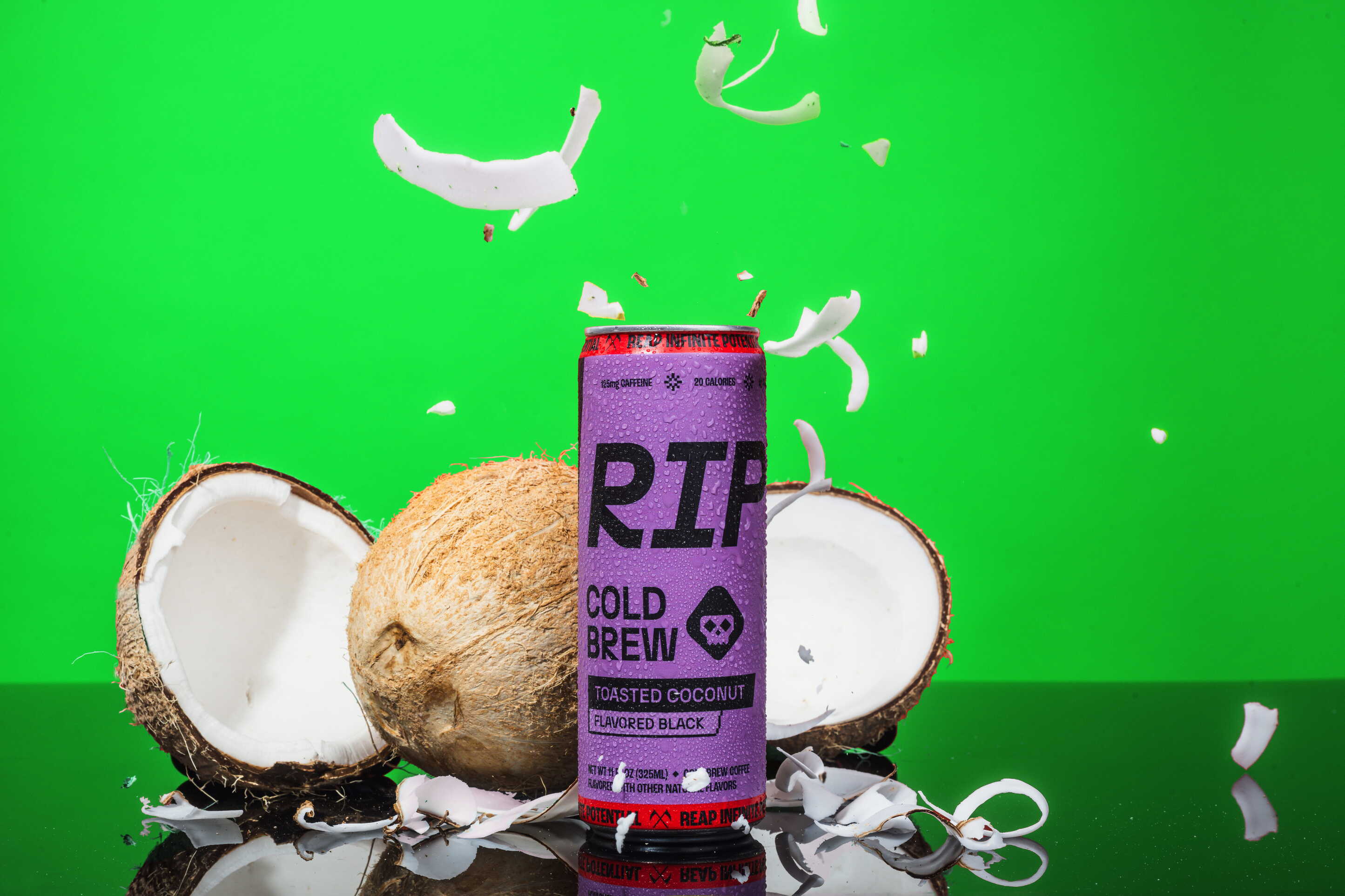 RIP COLD BREW - TOASTED COCONUT FLAVORED BLACK (12 Pack)