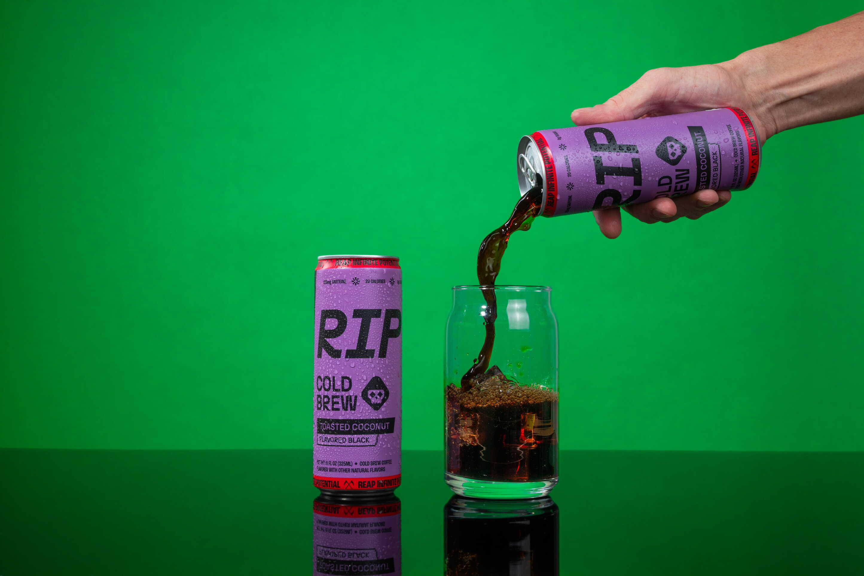 RIP COLD BREW - TOASTED COCONUT FLAVORED BLACK (12 Pack)