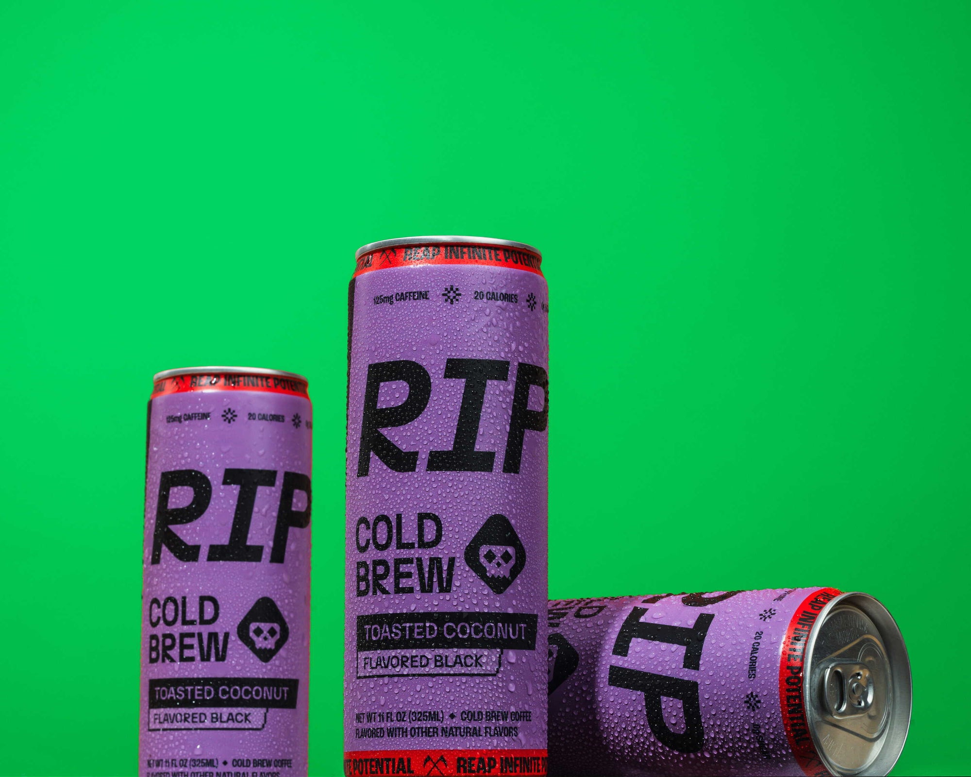 RIP COLD BREW - TOASTED COCONUT FLAVORED BLACK (12 Pack)